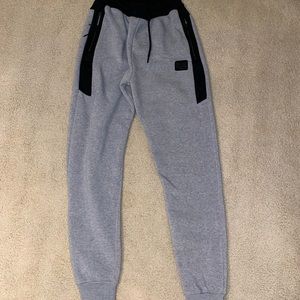Grey sweatpants